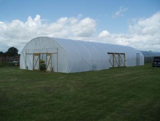 Completed poly tunnel June 2012